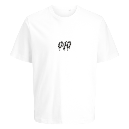 040 Chrome Drip Tee